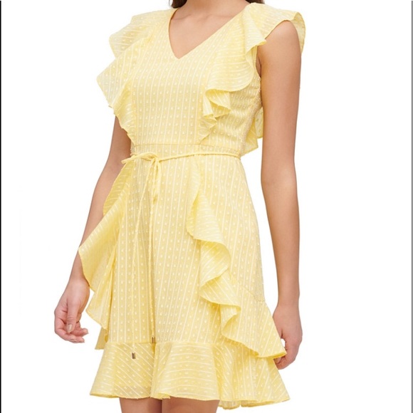 Tommy Hilfiger yellow dress 👗 - Picture 3 of 7